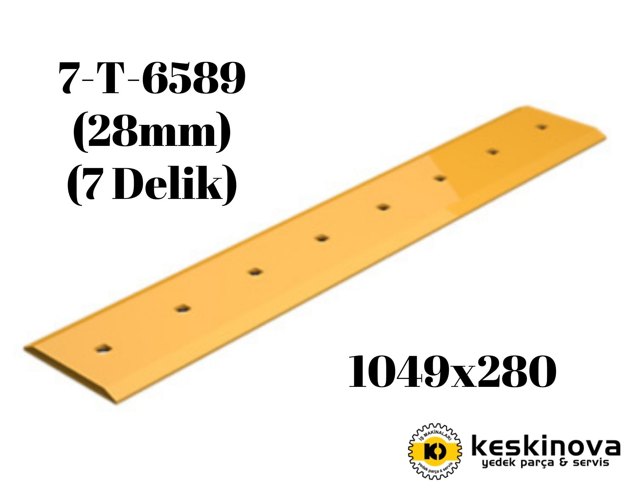 CATERPILLAR OEM CAT D 7 R MODEL ORTA BIÇAK 7 DELİKLİ 7T65891094x280